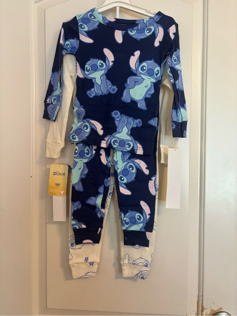 Disney Stitch Aloha Pajama Set - 2 pairs for one price.